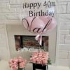 Personalised Balloon & Flower Box