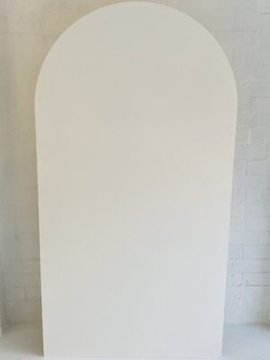 White Arch backdrop hire