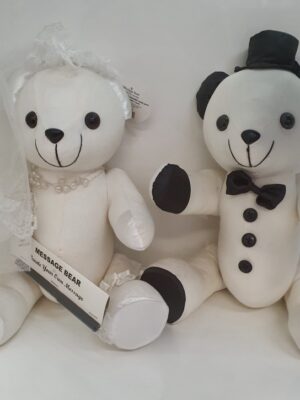 Bride & Groom signature bears